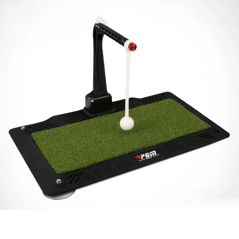 indoor/outdoor golf swing groover trainer mat aid height adjustable golf swing trainer