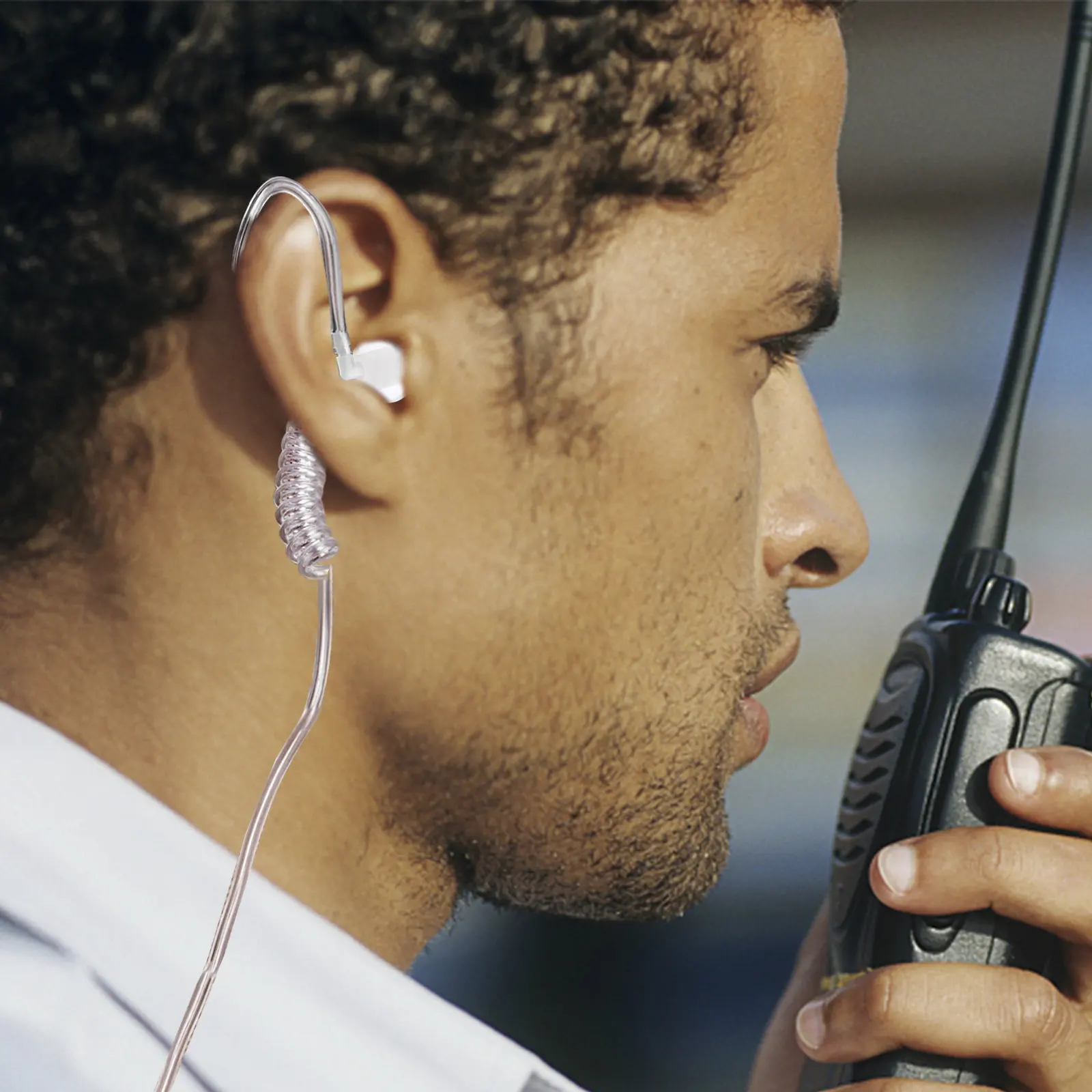 

10 шт. сменных насадок-грибовидных колпачков для двухтрубных акустических трубок-наушников, надежные, эластичные, для акустических трубок-наушников