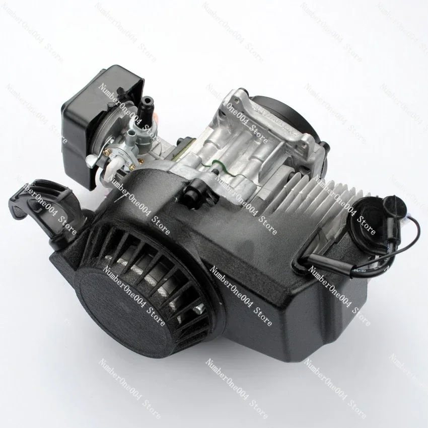 Applicable To Small Sports Car 49CC 2 Stroke Engine Total Mini Sports Car Into Aluminum Yila Gasoline Engine Modified