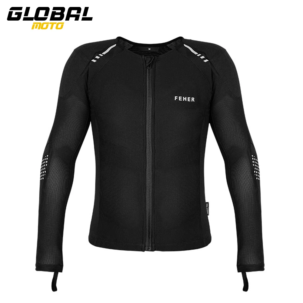 

Motorcycle Armour Jacket Summer Biker Soft Armour Jacket Motorbike Ventilated Breathable Clothes Men Women Riding Tops