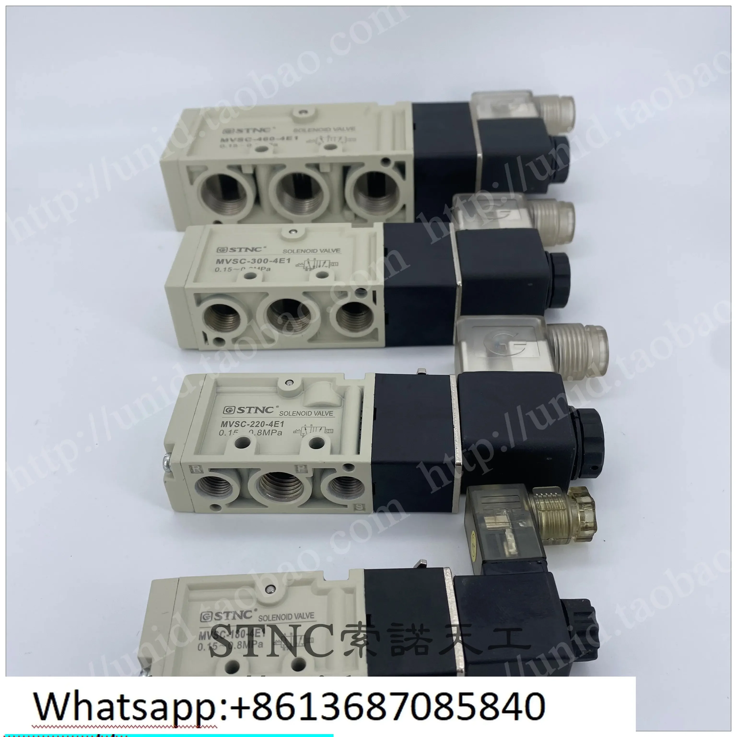 Five way solenoid valve MVSC-180-4E1/MVSC-220/300/460-4E1