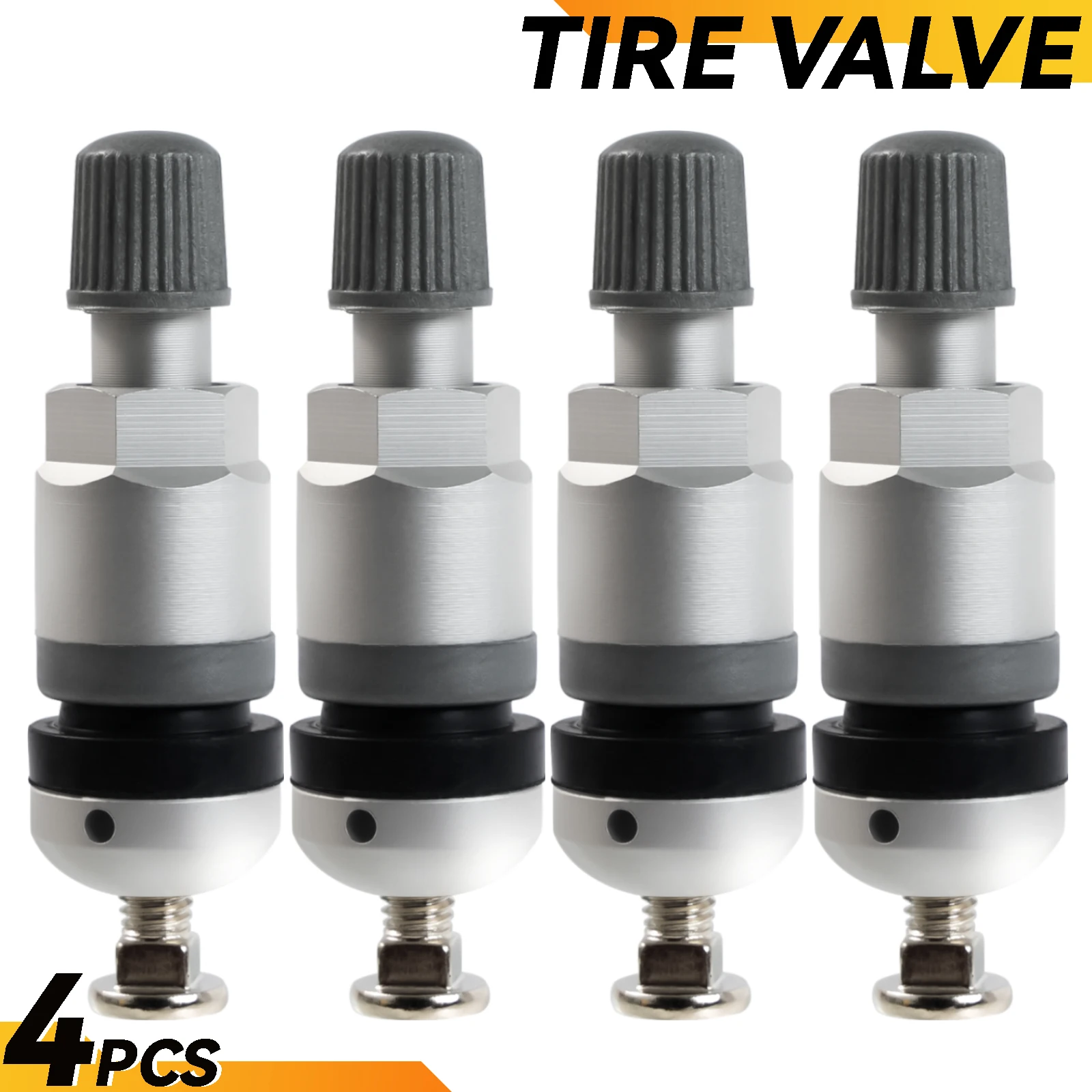 4X Naprawa TPMS Wymiana czujnika ciśnienia w oponach Trzpień zaworu Do BMW 5er Audi VW Skoda Porsche Mercedes - Benz Land Rover