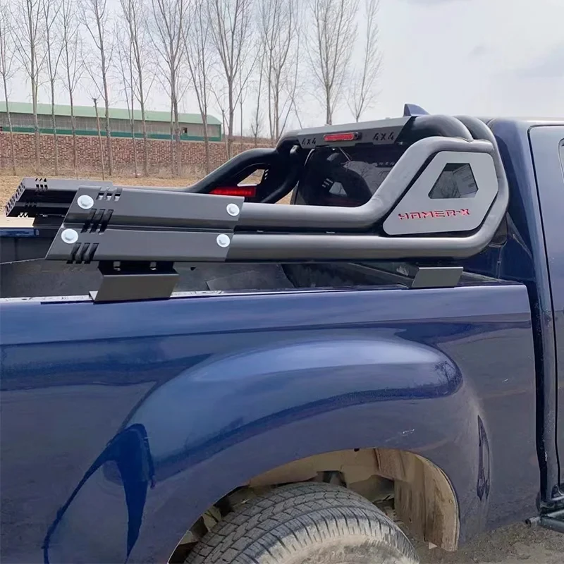 

Durable Double Tube Roll Cage Rack 2023 Pickup Truck Bed