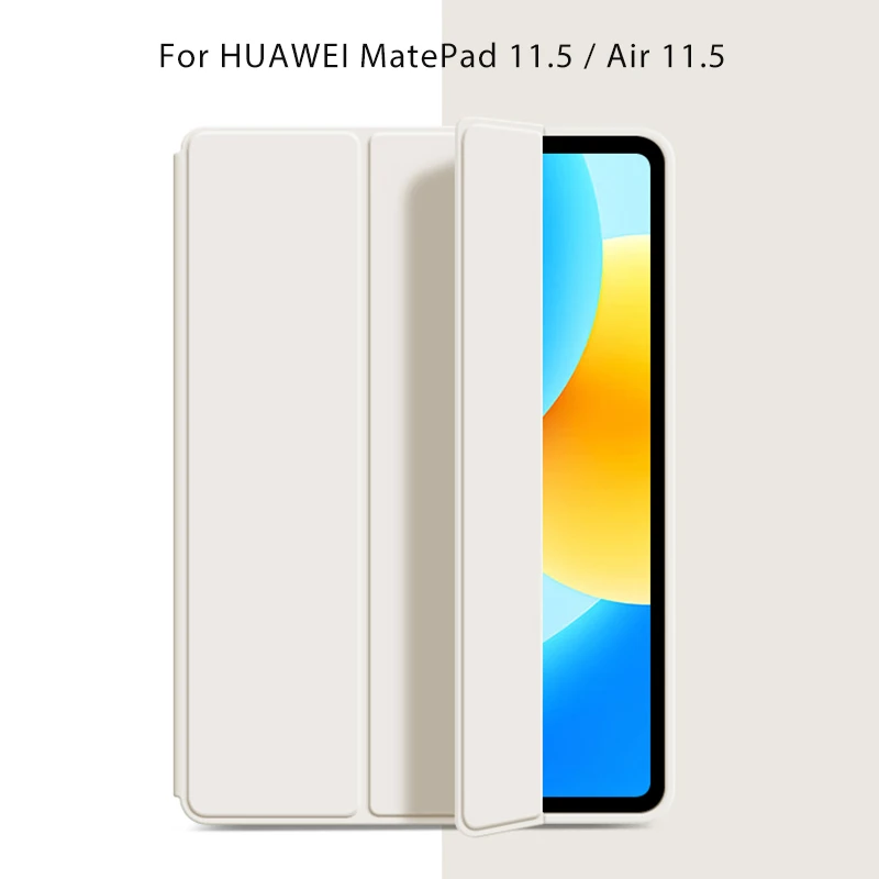 

Чехол для Huawei MatePad 11,5 2023, Ультратонкий чехол из искусственной кожи, мягкий чехол-подставка для планшета MatePad 11 Air 11,5