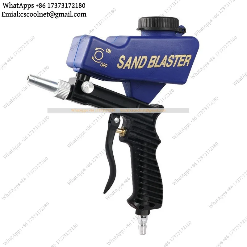 JS02 Handheld small pneumatic sandblasting gun, portable pneumatic sandblasting gun, pneumatic tool accessories