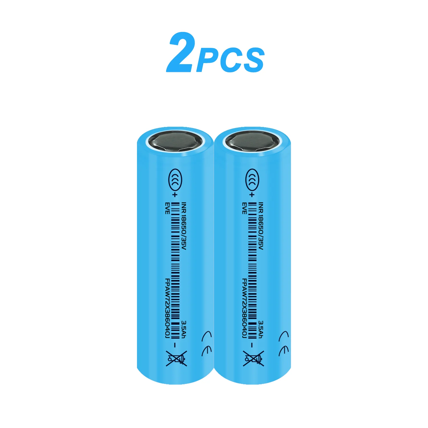 Nieuwe 2025 18650 lithiumbatterij 3500 mAh 3.7 V 10A INR18650 Real Capcity 3500 mAh High Power Zaklamp 18650 Oplaadbare Batterijen
