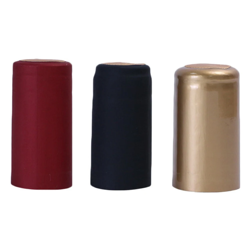 

200 Pcs Heat Shrink Cap Bottle Wrap Caps Protector Capsule Stopper Seal Bottles with