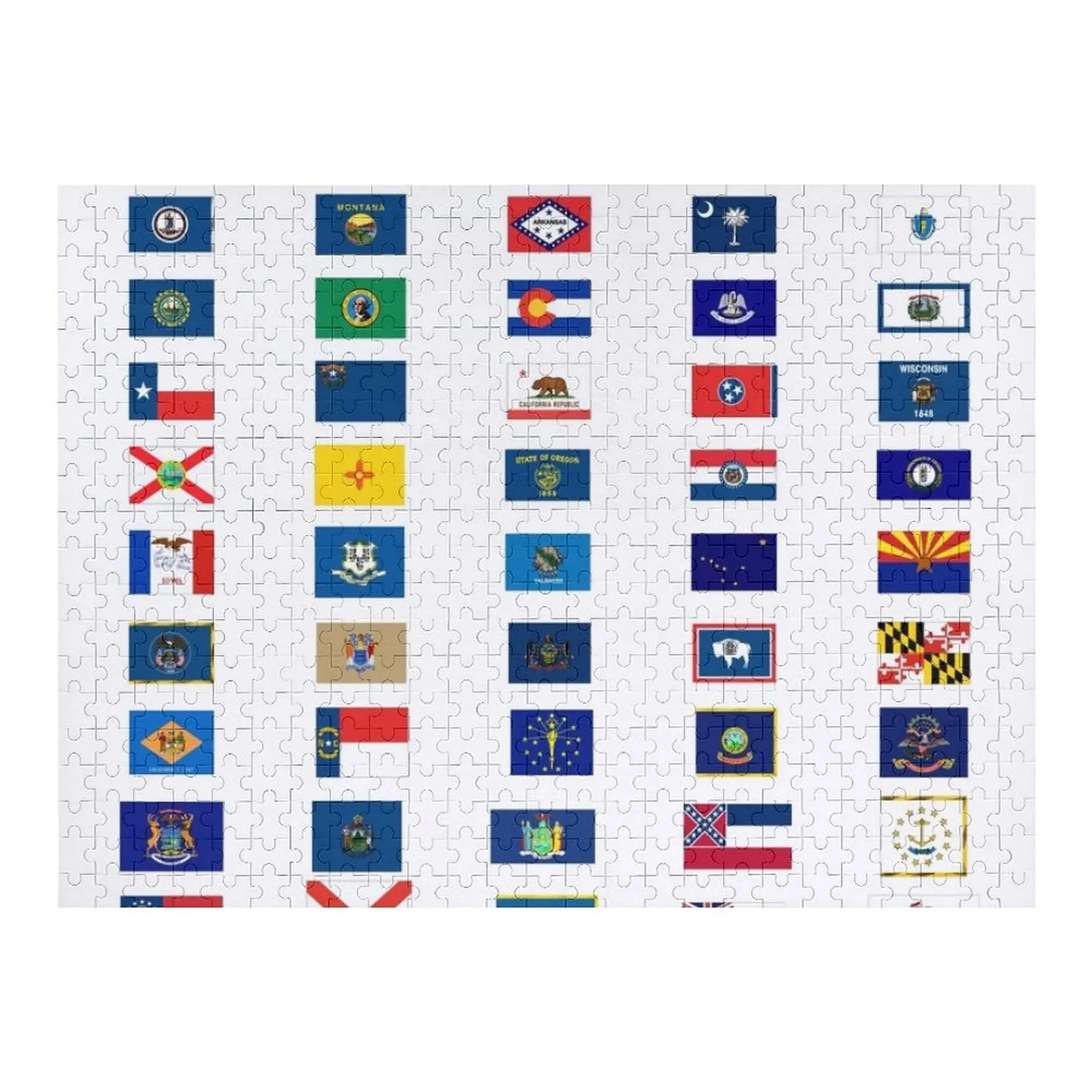 

Флаг США, США, пазл, рождественские игрушки, деревянный пазл для взрослых