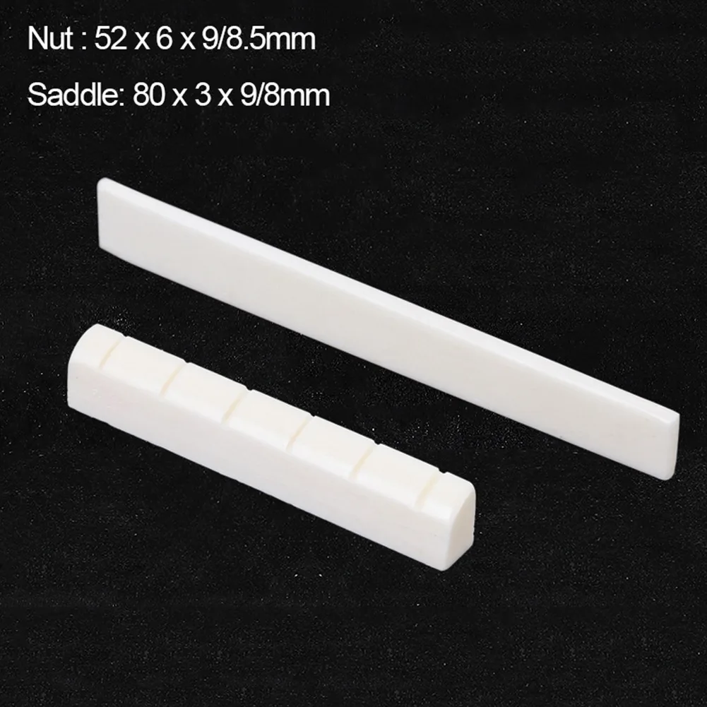 Cow Bone Upper and Lower Pillow for Classical Guitar, 6 Strings