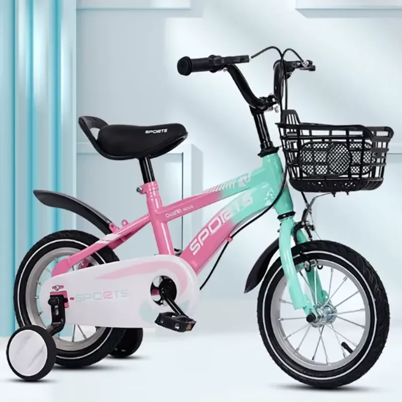 Lightweight Childrens Bicycle for Boys 12-20 Inch Small Medium Large Kids Pedal Bike with Steel Fork and Ordinary Pedal view 3