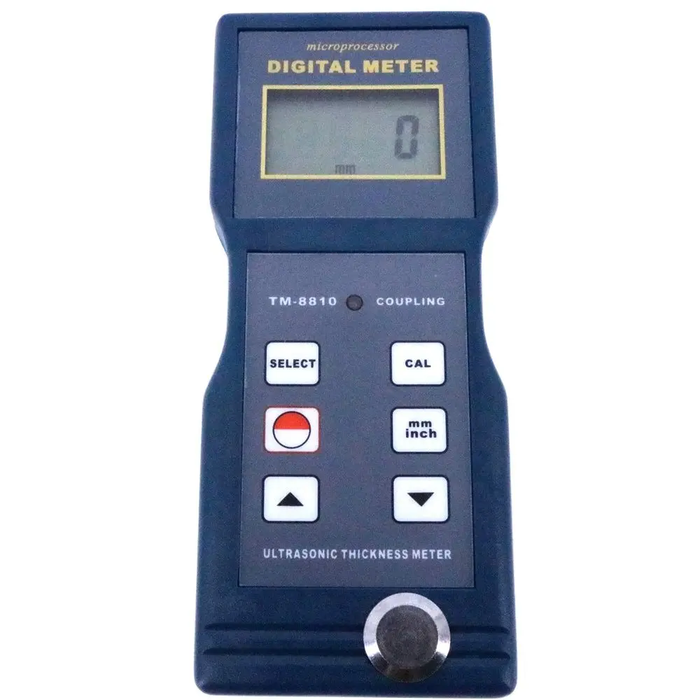 TM-8810 Digital Ultrasonic Thickness Gauge Measurement Range 1.5~200mm