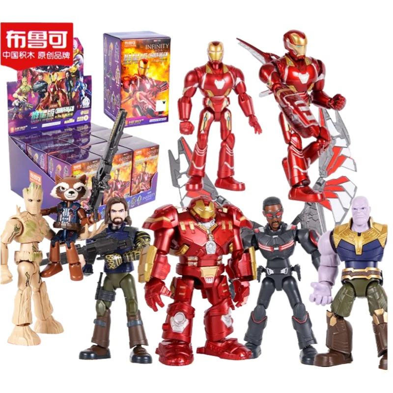 

BLOKEES Transformers Action Figures Building Blocks Robot ModerKid Collection Home Decorations Children Birthday Gift Toys