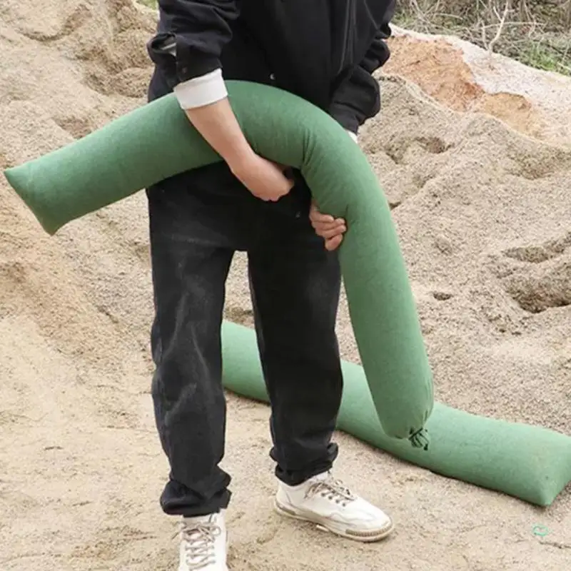Heavy Duty Flood Reusable Canvas Flood Control Sandbags Large Capacity Water Barriers Home Garage Flood