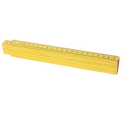 2 Meters Long Useful and Practical Folding Ruler with Durable Material and Good Color Used for Carpenter's Work