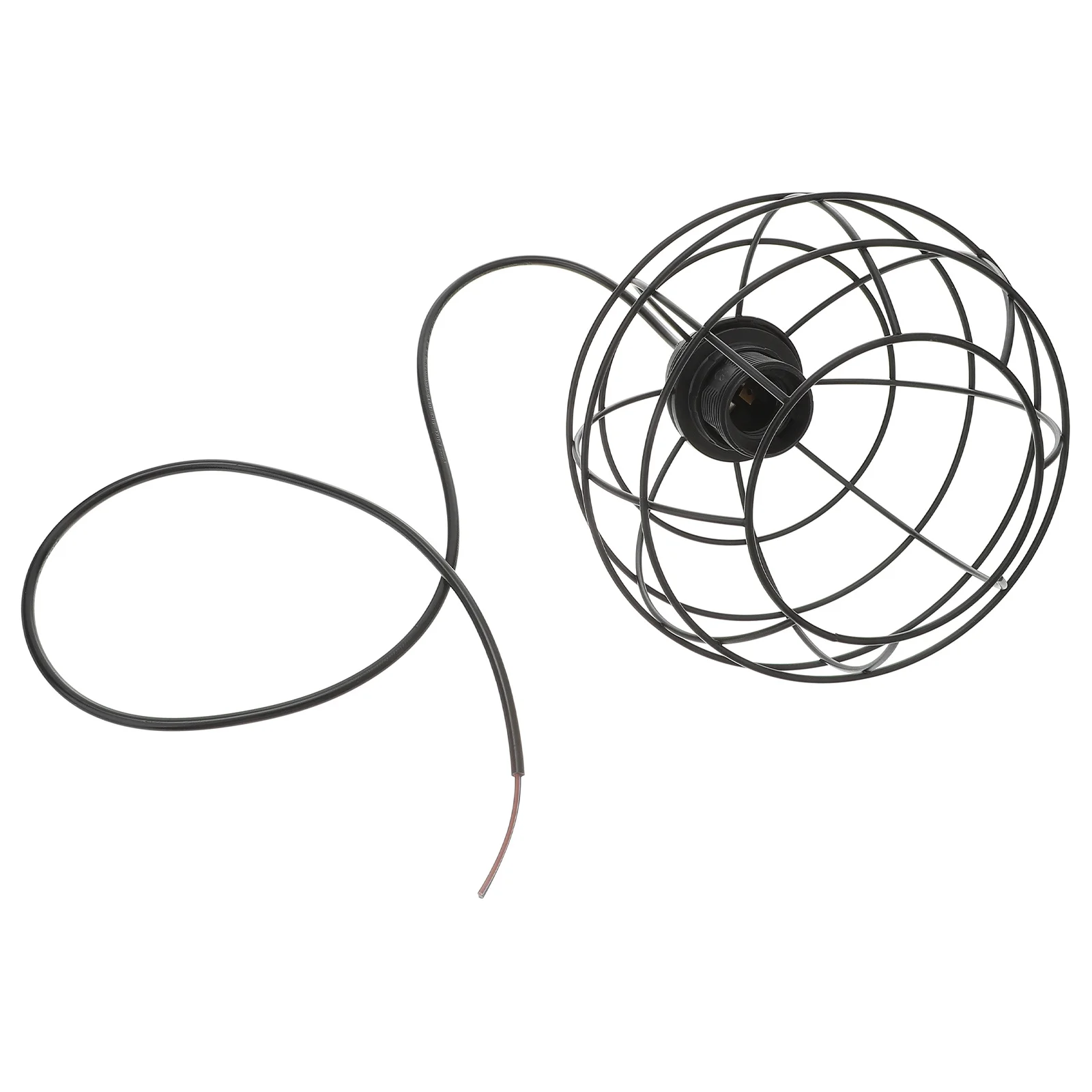 

Black Iron Single Head Pendant Lamp Vintage Style Hanging Light Fixture for Kitchen Living Room Party Decoration Metal Ceiling