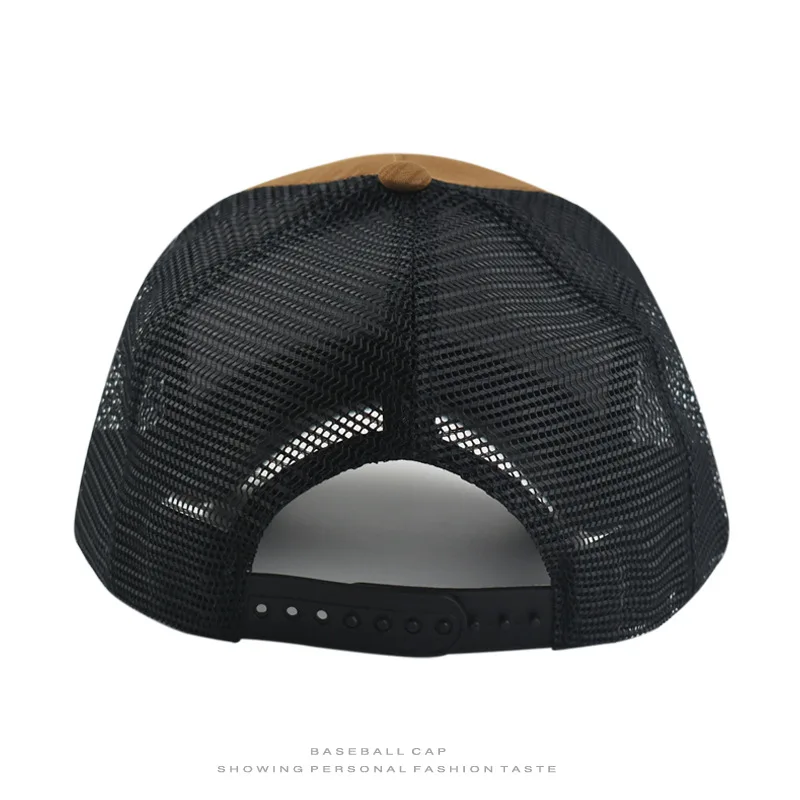 1 Atmungsaktive, sonnenschützende Baseballkappe mit Adler-Stickerei, personalisiertes Design, unisex, geeignet für den täglichen, lässigen Gebrauch im Freien, Sonnenschutz-Netzkappe, Geschenk für Feiertage. – Detail 15