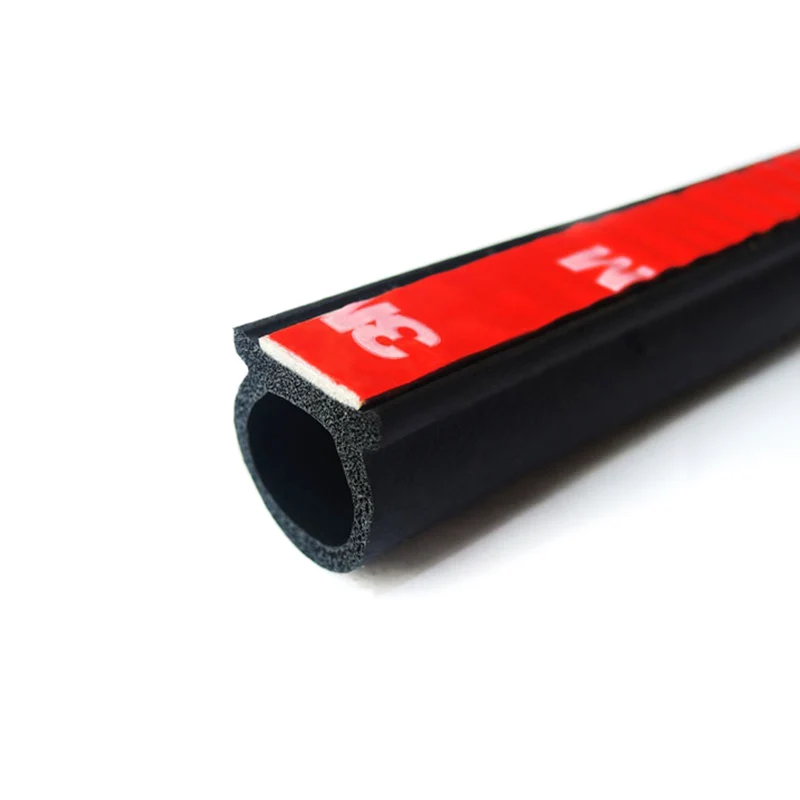 Auto Gummi Tür Dichtung Streifen Große D-Form Auto Tür Dichtung Streifen Universal Sound Isolierung Epdm Lkw Auto Gummi wasserdichte Dichtungen – Detail 6