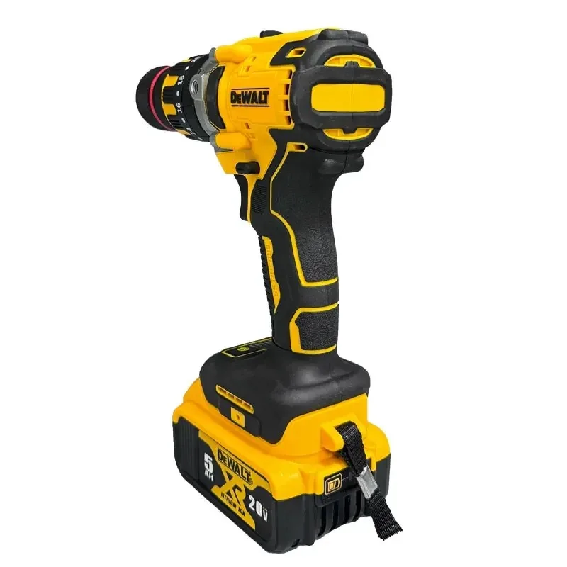 Dewalt DCD791 taladro eléctrico sin escobillas, destornillador inalámbrico, Portabrocas de 13MM, taladro de impacto inalámbrico con batería de iones