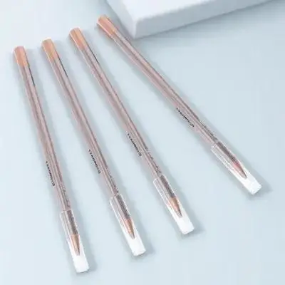 4 pçs caneta corretivo de madeira maquiagem corretivo lápis corretor de manchas para círculo de olho manchas escuras manchas cobertura completa portátil