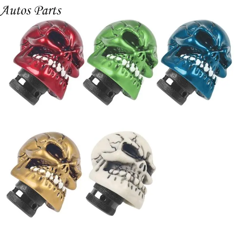 

57BA Auto Transmissions Gear Shifter Handle Skull Shifter Knob Fit Most Automatic Manual Car Truck SUV Shifting Lever