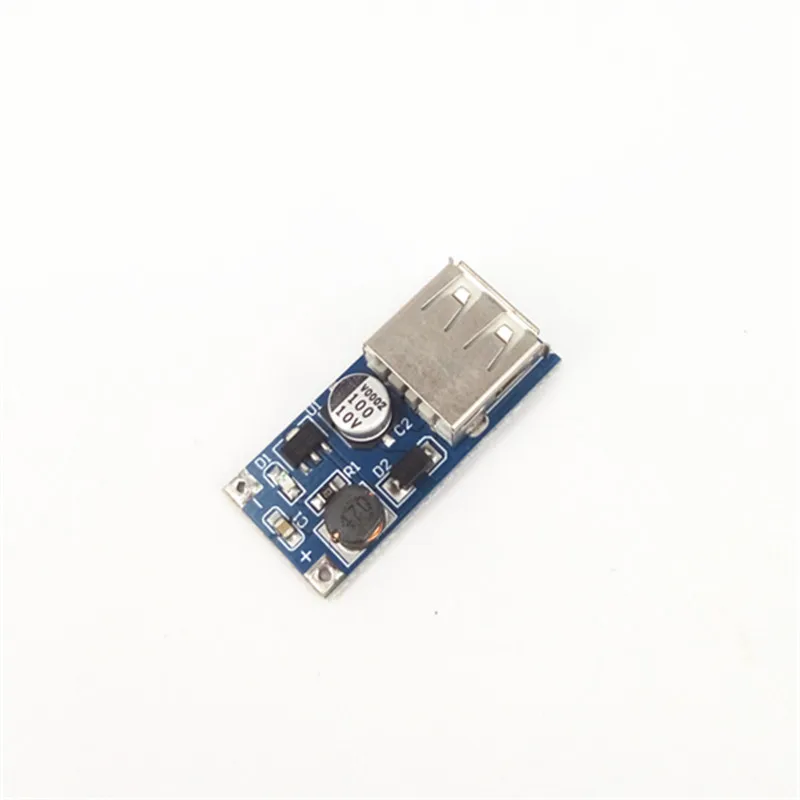 1pcs Blue DC-DC USB Output Charger Step Up Power Boost Module 0.9V~5V To 5V 600MA USB Mobile Power Boost Board