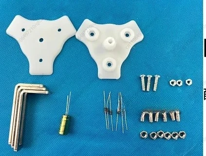 

DIY Creative 3 Blade Vertical Axis Wind Turbine Model Set (Including LED Light Effect)