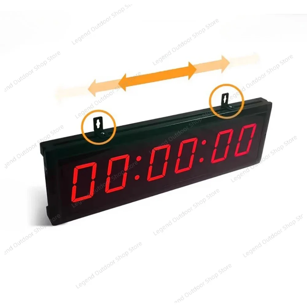 Rechargeable 6-Digit LED Timer Professional for Sports Events Competitions