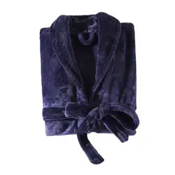 Adjustable Belt Bathrobe Cozy Unisex Winter Bathrobe with Lace Up Design Water Absorbent Fabric Pockets for Comfortable Lounging