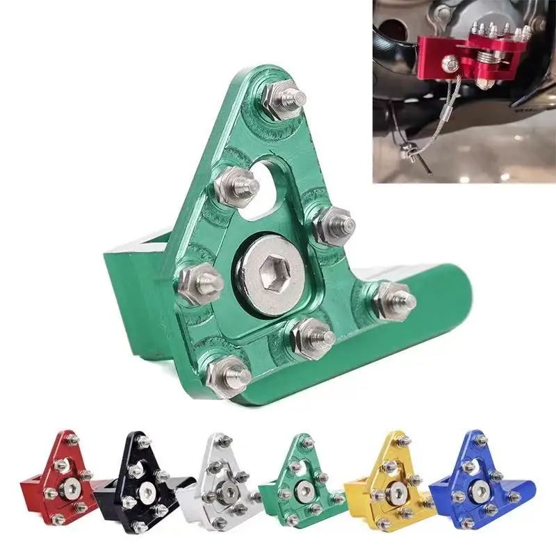 Pit bike CNC rear brake pedal foot-operated brake lever terminal suitable for CR CRF YZ YZF WR KLX KX 125-530cc