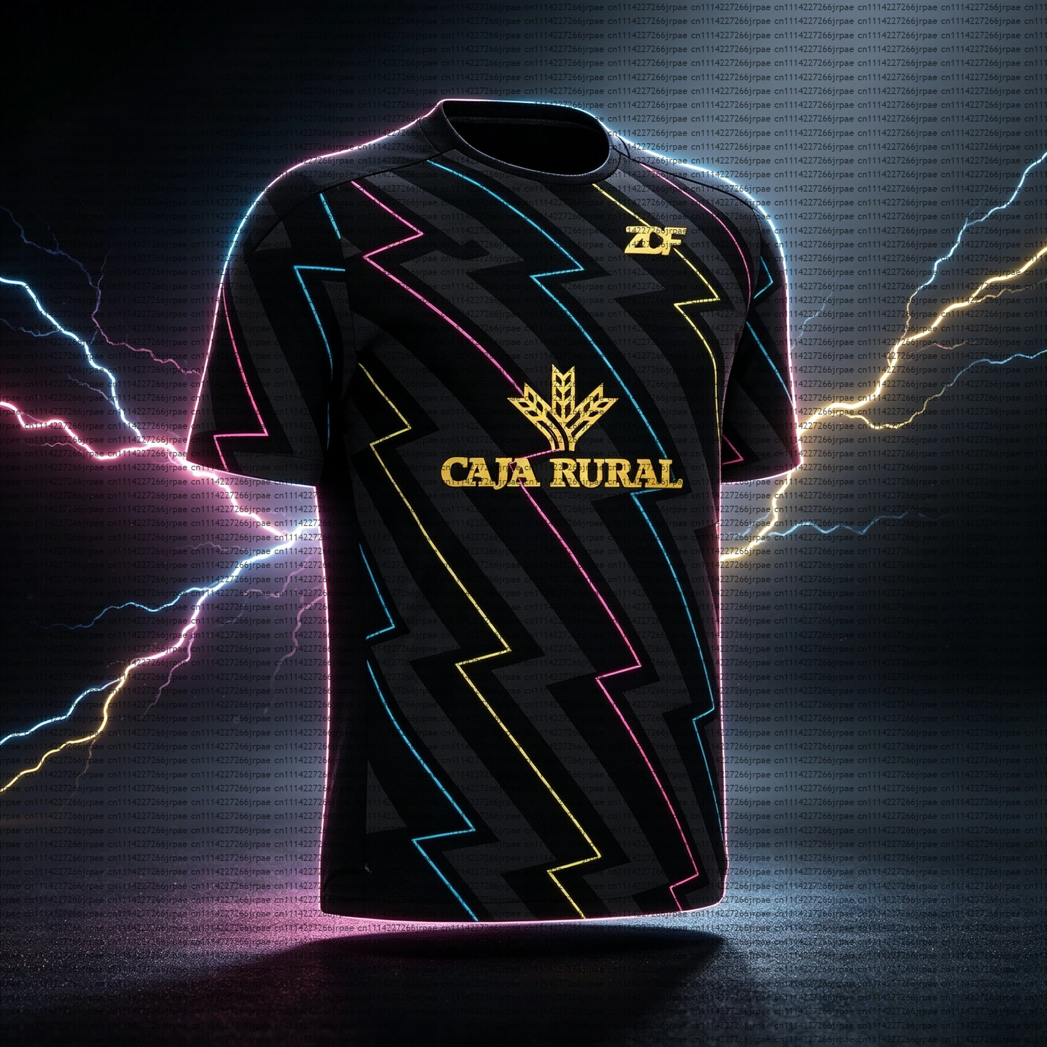 2026-27 New Zamora CF Men Football Jersey Y2K Oversized Family Casual T-shirt Suitable for Daily and Training Wear Quick-dry