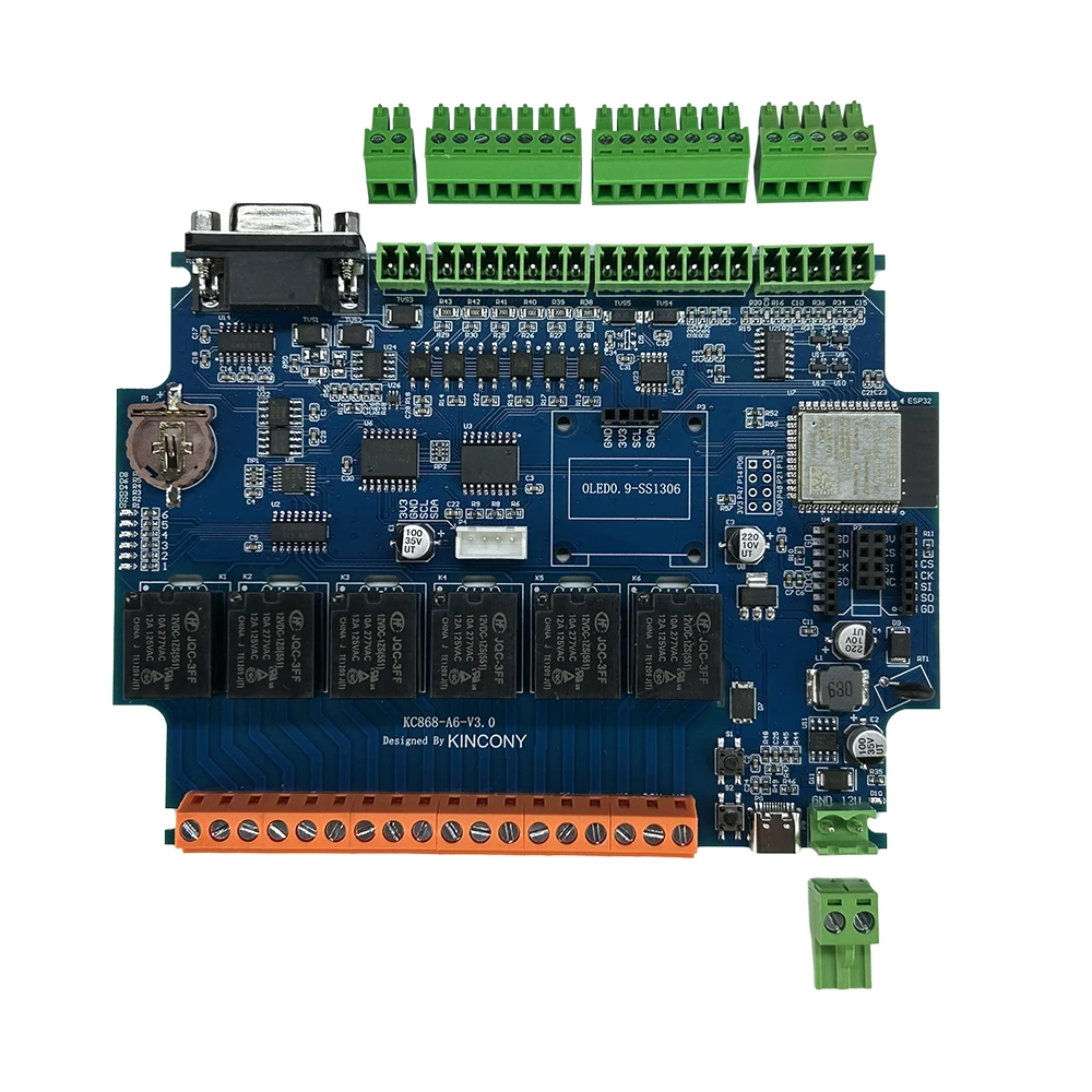 KC868-A6v3 ESP32-S3 6-kanałowy moduł przekaźnikowy LoRa ESPHome Home Assistant KCS V3 MQTT HTTP RS485 Modbus Inteligentny Dom DIY — zdjęcie produktu 3