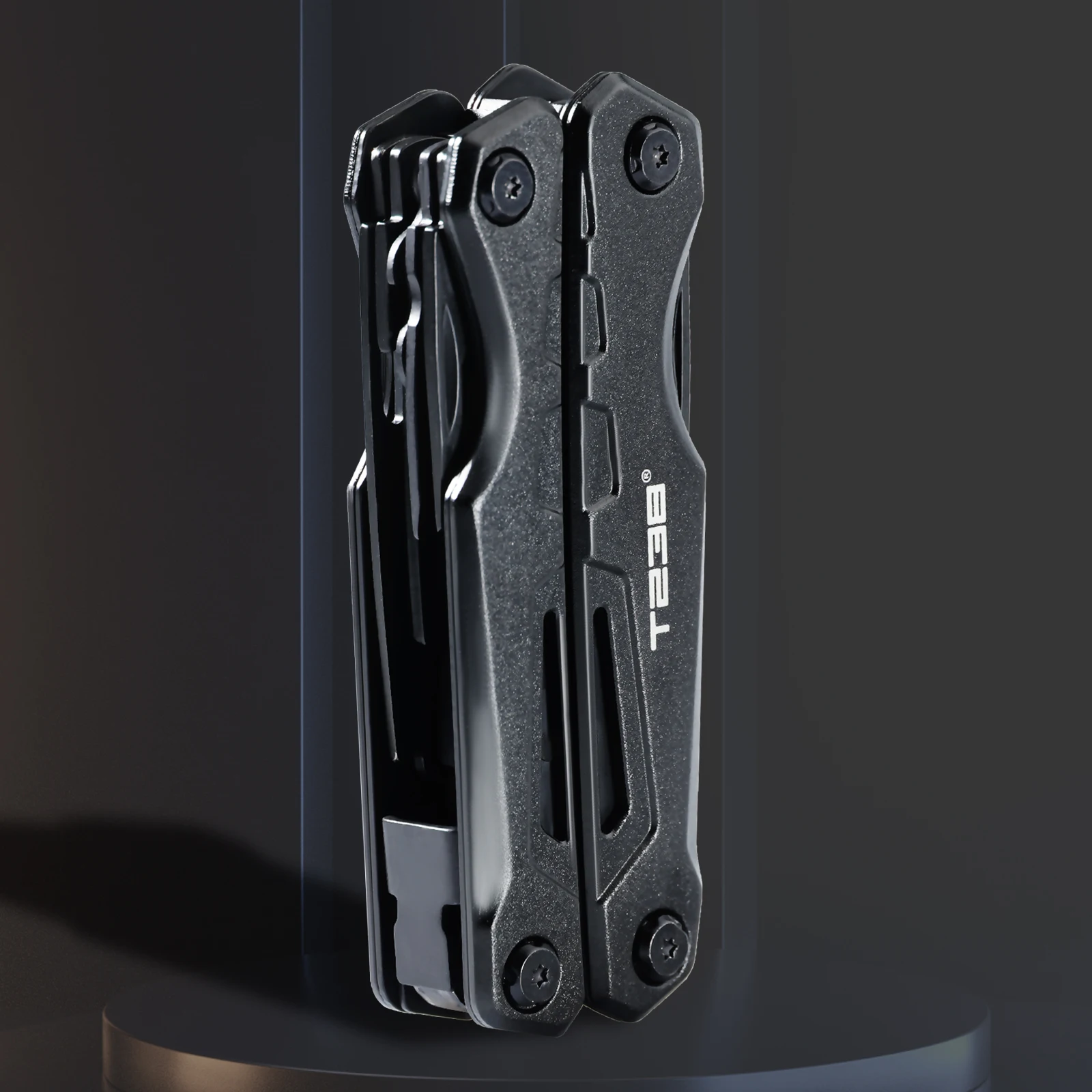 T238 Multi-Function Folding Pliers CNC aerospace-grade aluminum Handles 2Cr13 martensitic stainless steelles Forged Jaws Blades