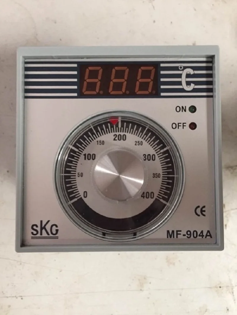 

Taiwan SKG MF-904A knob digital display temperature controller MF-904A oven temperature controller 12V 380V 220VV