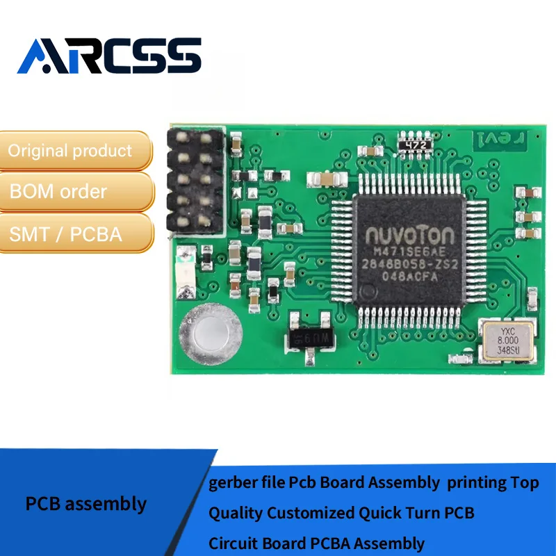 Gerber ملف Pcb مجلس الجمعية الطباعة أعلى جودة مخصصة سريعة بدوره PCB لوحة دوائر كهربائية PCBA الجمعية