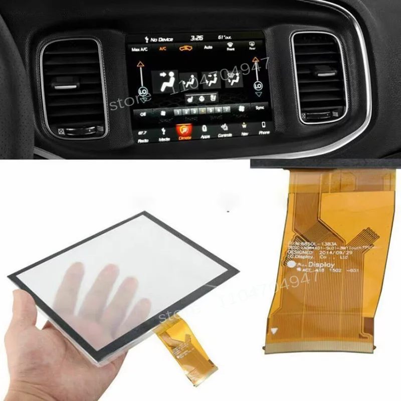 8.4Inch LCD display LA084X01 SL02 LA084X01-SL01 touch digitizer for j e epcar DVD GPS navigation LCD Uconnect