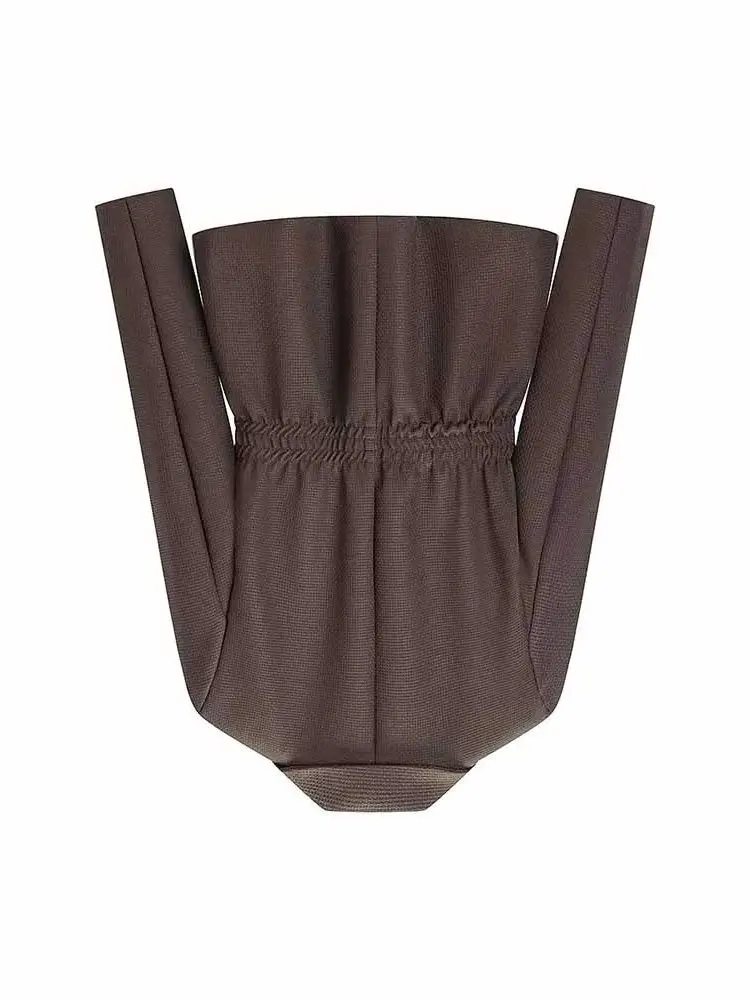 

HH New Woman Early Spring Fashion Long Sleeves Lapel Tighten The Waist Blazer Female Casual Commuting Street Style Jacket