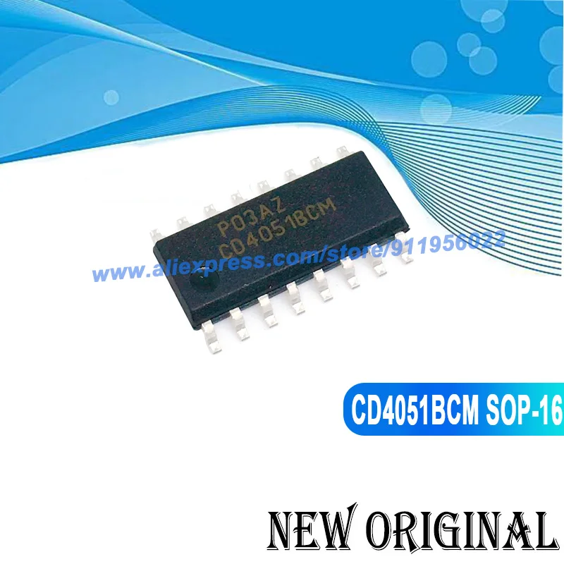 (5 Pieces)  CD4051BCM CD4051  SOP16