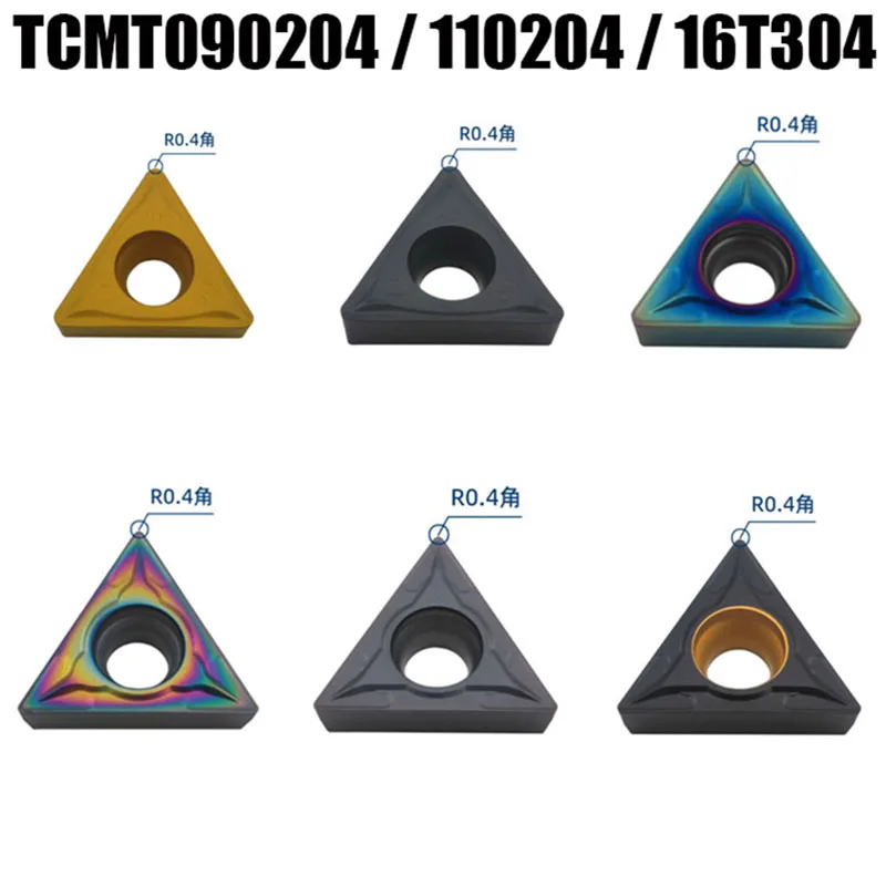

10PCS Carbide Insert TCMT110204 TCMT110208 TCMT090204 TCMT090208 TCMT16T304 TCMT16T308 Indexable CNC Carbide turning insert