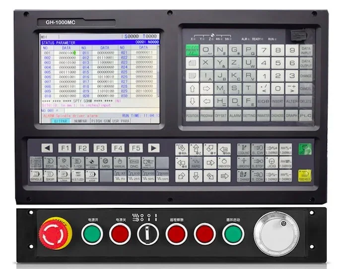 

Metal machining center 2023 industrial 5-axis numerical control machine tool milling controller