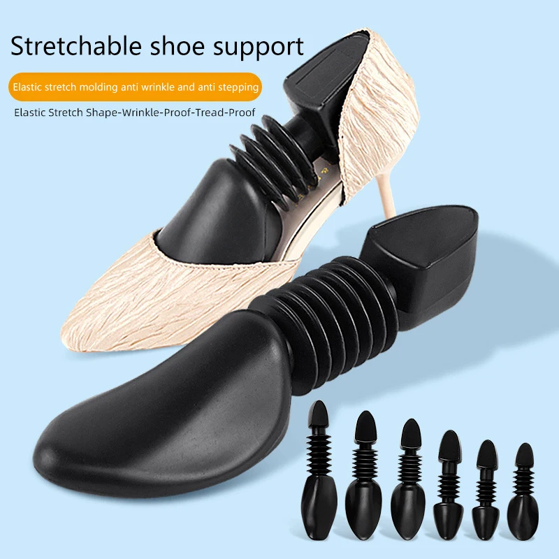 1PC Shoe Upper Wrinkle-Free Shoe Tree Elastic Stretch Shoe Support ,Adjustable Shoe Stretcher Plastic Shoe Expander New