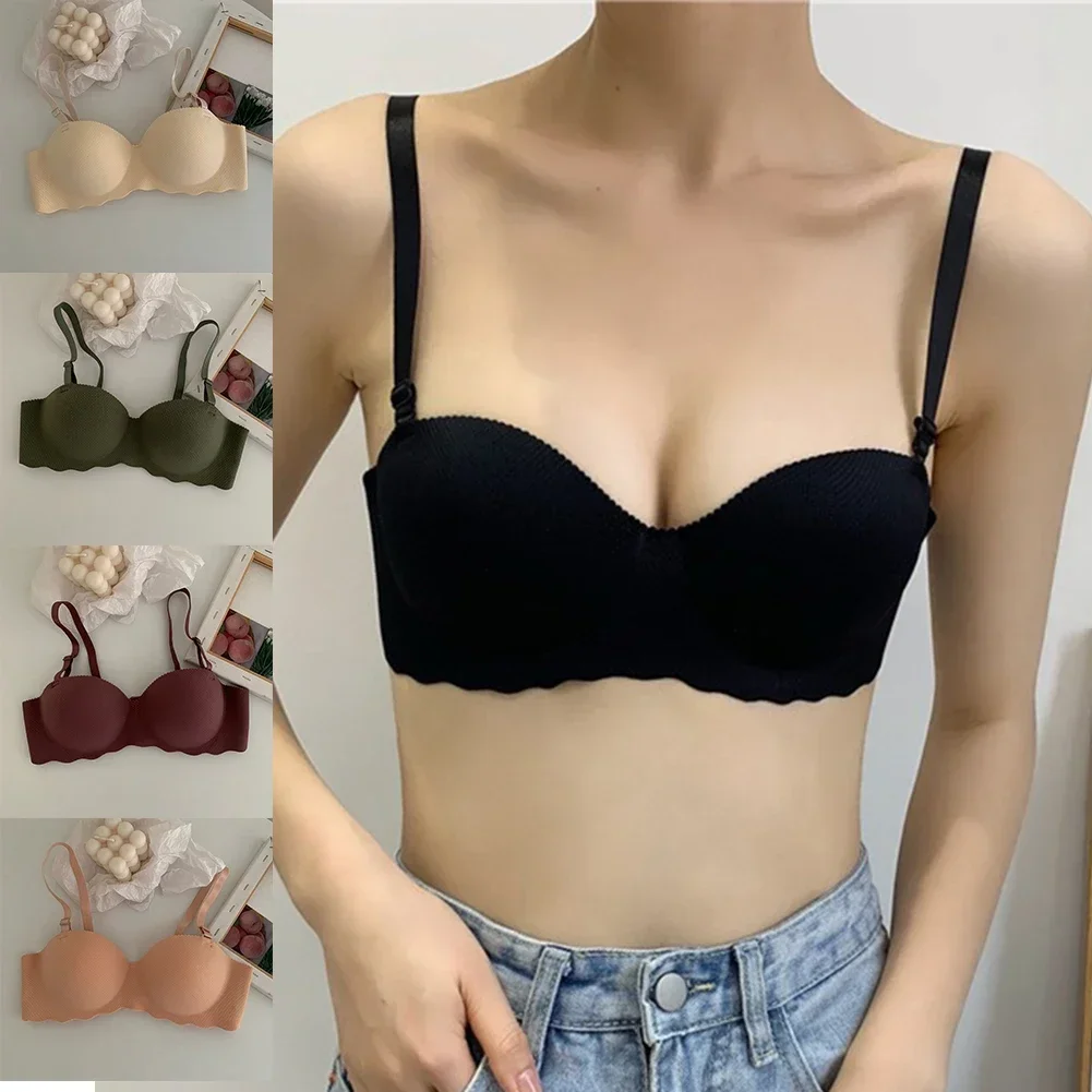 女性のためのシームレスなシームレスな下着,ワイヤレスランジェリー,コンバーチブルストラップ