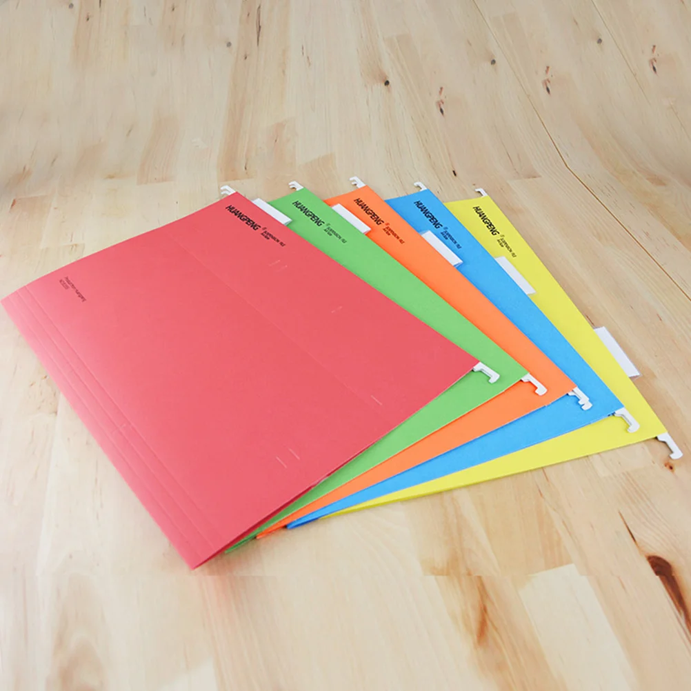 

14 Pcs Office Document Supplies Hanging File Holder Paper Organizer Folder Documents