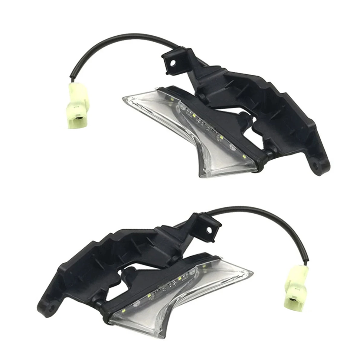 

Motorcycle LED Front Daytime Running Lights Headlight Left Right Assembly for -KAWASAKI Z900