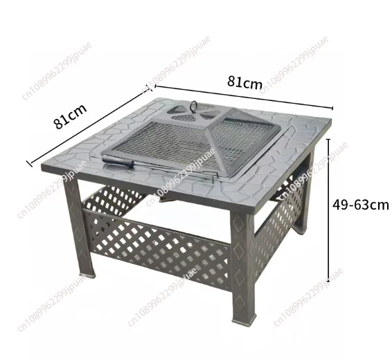 

Stove for making tea in the surrounding stove Full set BBQ Outdoor courtyard Square stove