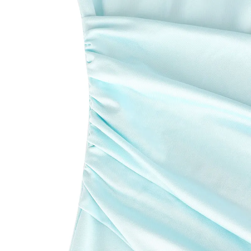 Women Dresses Autumn New Streetwear Fashion Long Sleeves Split Maxi Dress Solid Sexy Female Casual Slim Dresses Knitted Clothing