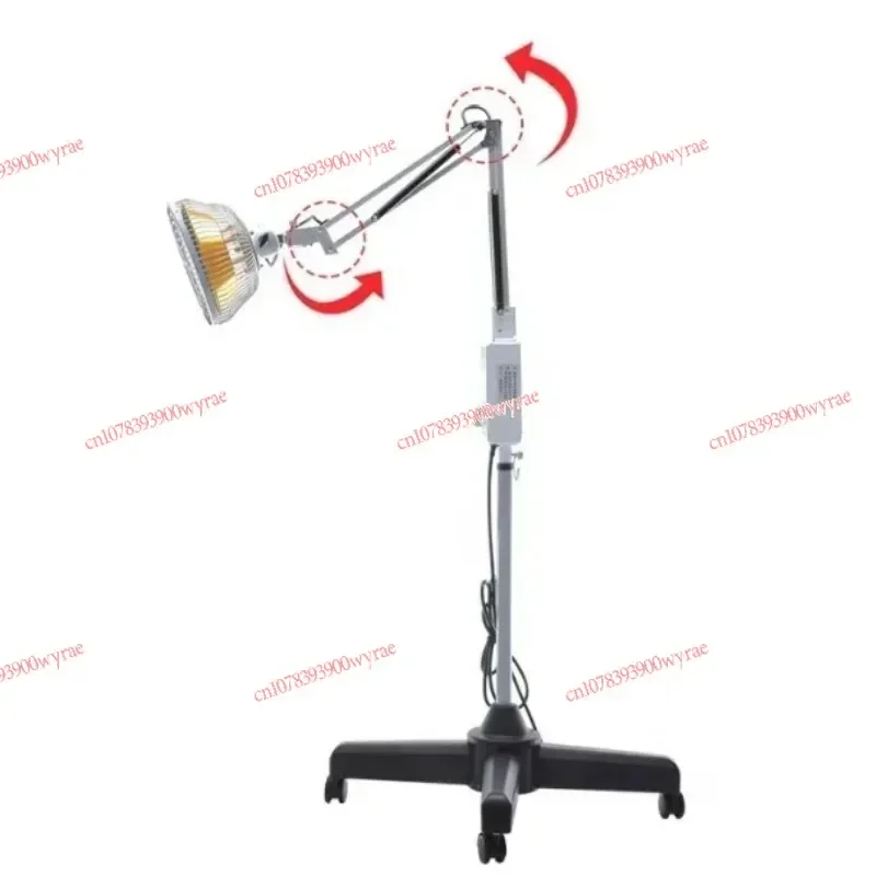 electromagnetic wave Mineral Heat Lamp Single Head Floor Standing Acupuncture TDP Lamp