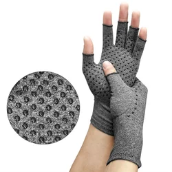 Guantes cálidos para artritis, manoplas de invierno para pantalla táctil, terapia antiartritis, guantes de compresión para dolor y alivio de las articulaciones, 1 par