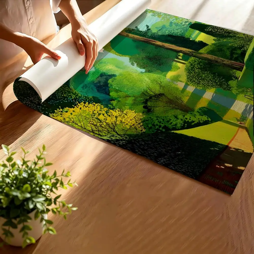 Artist David Hockney Poster High-definition  poster stickers, suitable for bedroom, living room, home decoration