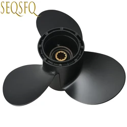 Aluminum Propeller 58100-91D00-019 size 9 1/4x8 For Suzuki Outboard Motor 15HP DT15 9-1/4 x 8  58100-91D00-019 Boat Motor