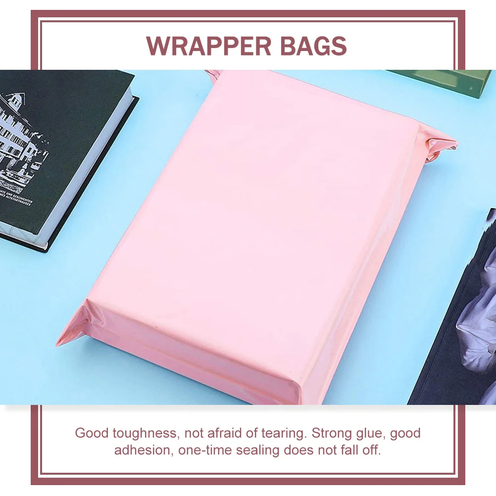 

50pcs Thicken Pe Mailing Waterproof Packaging Bags For T-Shirts Blankets Envelop Mailer Plastic Wrapper Bags